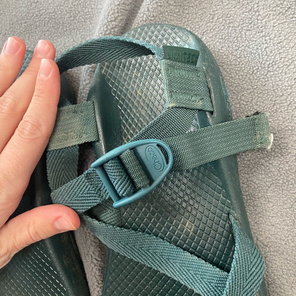 Green Chaco Sandals - Picture 2 of 4